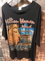 Million Woman March 90s 90年代 ミリオンウーマンマーチ Tシャツ ブラック ヴィンテージ プリント FK