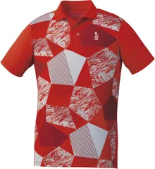 【新品・5営業日で発送】ゴーセン ゲームシャツ (T1900) 色 : レッド サイズ : S 