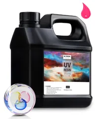 【新着商品】UVレジン液 大容量 ハードタイプ UV-LED対応 高い透明度 急速硬化 ButiResinレジン1000g 黄ばみなし DIY レジンアート クリアuvレジン DIYクラフト