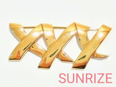 18K TIFFANY&Co. ティファニー パロマピカソ キス ブローチ【S234】
