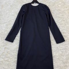 【maison celon】メゾンセロン　ロングワンピース　バックオープン　ブラック　フリーサイズ