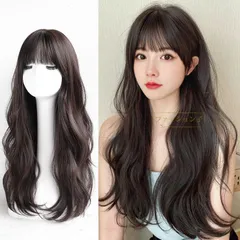 ウィッグ カールウィッグ ロング レディース かつら 自然 普段使い ロングヘア おしゃれ かわいい フルウィッグ ファッション ナチュラル 女性 ロングウィッグ 後ろ髪 ハロウィン コスプレ コスチューム yuanniang17