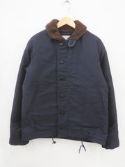 BUZZ RICKSON'S バズリクソンズ 東洋 NAVY DEPARTMENT DEMOTEX-ED BR15340 N-1 デッキジャケット　38