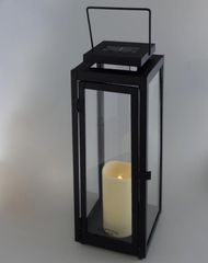 【迅速発送】Patio フェイクキャンドル California DRESS ランタン ウォームライト LED ソーラー充電