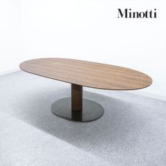 【中古品】Minotti ミノッティ BELLAGIO “DINING” WOOD ベラージオ ダイニング ウッド ダイニング テーブル 木製 ゴードン・ギルミアー