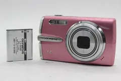 返品保証】 オリンパス Olympus μ 1020 ピンク AF 7x バッテリー付き