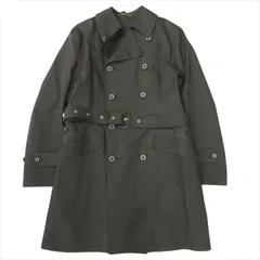 マッキントッシュ MACKINTOSH ゴム引き トレンチ コート ジャケット ブルゾン 撥水加工 英国製 40 ネイビー メンズのサムネイル