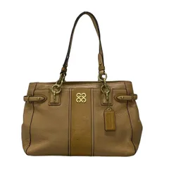 COACH(コーチ) トートバッグ - 16464 ベージュ レザー