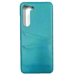 arrows Alpha ケース F-51F カード収納 レザー スマート ケース 【Color】ピーコックグリーンのサムネイル