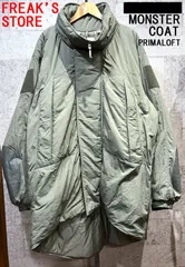 freaksstore モンスターパーカー　Lサイズ FREAK'S STORE（フリークスストア）の「SHORT MONSTER PARKA