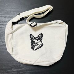 刺しゅうハンドバッグ(コーギー）