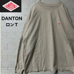 DANTON　ダントン　クルーネック  ロングスリーブ　カットソー　ロンT  L相当