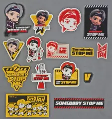 【中古】シール・ステッカー ブイ(BTS/防弾少年団) TinyTAN ステッカーセット 「BTS POP UP ： SPACE OF BTS」