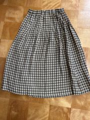 シビラギャザースカート ウエストゴム 春夏用