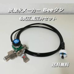 炭酸水メーカー Beeタン 6気圧減圧弁セット ミドボン接続用 レギュレーター 中古品 2133 - メルカリ