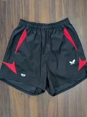 Butterfly バタフライ JTTA公認 卓球 クロストライパンツ M 黒 51600