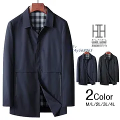 ステンカラーコート アウター メンズ 無地 ミドル丈 おしゃれ 秋 春 カジュアル ビジネス対応 通勤 30代 軽量 50代 60代 メンズコート 40代 ant4y568065