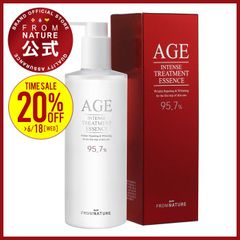 【ブランド公式】フロムネイチャー AGE エッセンス 340ml(大容量ポンプ式) 化粧水 ガラクトミセス お試し 韓国コスメ スキンケア 基礎化粧品