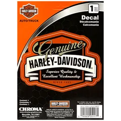 【メール便発送】ステッカー ハーレーダビッドソン デカール GENUINE CG25117 Harley-Davidson シール デカール カスタマイズ アメリカン雑貨のサムネイル