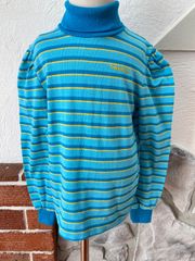 【Size110】vintage ボーダー タートルネック Krickets 長袖トップス ヴィンテージ