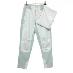 【超美品】インベル パンツ ライトブルー レインパンツ 防風 収納袋 メンズ S ゴルフウェア IMVER"