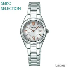 ベルト幅18cm超美品 セイコー セレクション 腕時計 ソーラー電波 03-23102507