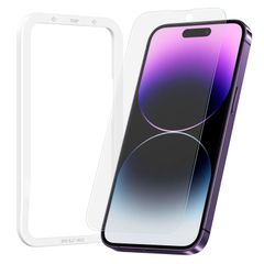 【大人気】NIMASO アンチグレア iPhone 14 Pro 用 ガラスフィルム 液晶 強化 ガラス アイホン14プロ対応 保護 フィルム ガイド枠付き 1枚入り NSP22H516