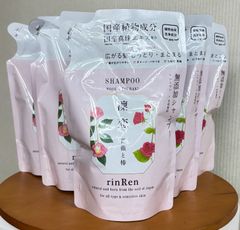 【5個セット】凛恋　シャンプー詰替用　ローズ&ツバキ