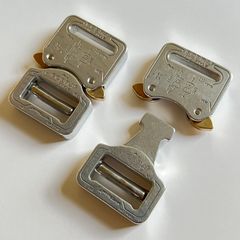 2個セット AustriAlpin/オーストリアルピン COBRA バックル 25MM シルバー FY25AVF コブラ バックル