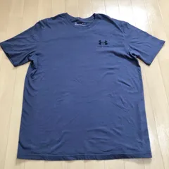 アンダーアーマー Tシャツ 紺 ネイビー LG メンズ