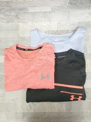 ◇ ⊂ 《 UNDER ARMOUR アンダーアーマー まとめ売り3点セット サイズM/MD Tシャツ タンクトップ レディース 》 P  【1410160007365】