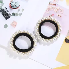 NOB16 パールヘアゴム　2本セット