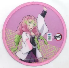 【中古】うちわ・扇子 甘露寺蜜璃 オリジナル 折りたためるうちわ 「綾鷹×鬼滅の刃」 対象商品購入特典