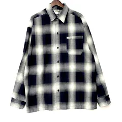 【中古品】 CALTOP キャルトップ 2000 USA製 OMBRE CHECK LS SHIRT オンブレチェック ロングスリーブシャツ トップス 長袖 【146-250811-ma-13-izu】