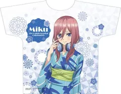 新品未開封 五等分の花嫁∫∫ 中野三玖 FIVE Tシャツ ホワイト サイズL Amazon.co.jp: 五等分の花嫁∬ 中野三玖 白無垢 1/7スケール