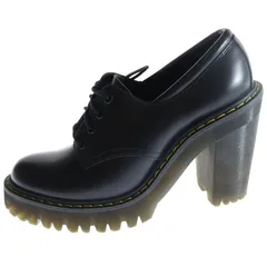 Dr.Martens (ドクターマーチン) SALOME レースアップレザーヒールブーツ ブラック レディース