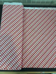 729 USA輸入生地 シーチング  綿100％　１ｍカット　アメリカ直輸入　マーベル　 marvelロゴ