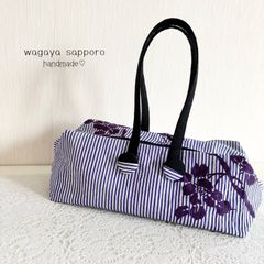 ハンドバッグ　着物生地