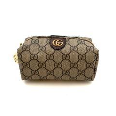 【極美品】GUCCI　グッチ　GGスプリーム　オフィディア　548394　コスメケース　ポーチ　化粧ポーチ　ユニセックス