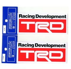 ２枚セット TRDステッカー【R565】