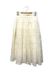 ♪FOXEYブティック 　ドレスワンピース　カットワーク刺繡　プリーツ毛100％ 42276 Dress 