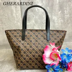 ⭐️新品未使用⭐️　ゲラルディーニ　ソフティ　ハンドバッグ　ロゴグラム　総柄 2025年最新】GHERARDINI ハンドバッグの人気アイテム - メルカリ