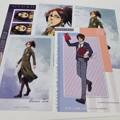 進撃の巨人　ハンジ　冬の歩み　ポストカード　ブロマイド