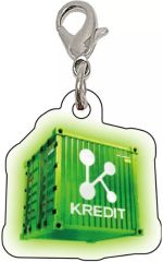 [중고] 열쇠 고리 KREDIT (그린) [파칭코 신 에반게리온 아크릴 매력 컬렉션 보류]