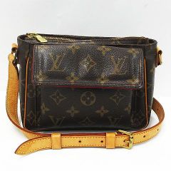 程度良好 廃盤 LOUIS VUITTON ルイ ヴィトン モノグラム ヴィヴァシテPM ビバシテPM ショルダーバッグ M51165 SD1004 レディース ★2877 B00017-0602②