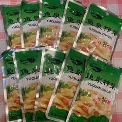 魚泉榨菜丝 双椒脆 辛口 80g×10点セット