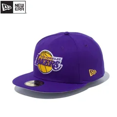 新品 NEWERA ニューエラ レイカーズ LAKERS 八村塁 59FIFTY キャップ 帽子 CAP 紫 正規品 ジャパン
