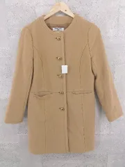 ■ NATURAL BEAUTY BASIC 長袖 コート サイズM ベージュ レディース 【1002800867592】