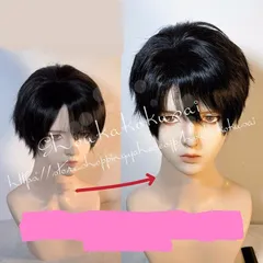 新品 恋と深空 マヒル Caleb コスプレ ウィッグ コスチューム用小物 耐熱 かつら 日常 ハロウィン クリスマス