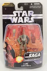 HASBRO THE SAGA COLLECTION C-3PO / WITH BATTLE DROID HEAD 3.5インチ